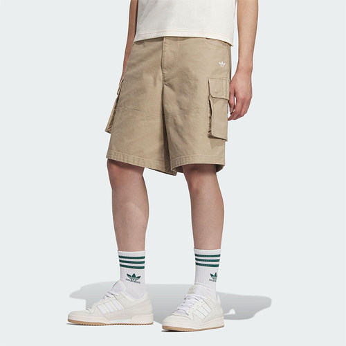 Adidas/阿迪达斯正品三叶草男士运动工装经典宽松户外短裤KC1436