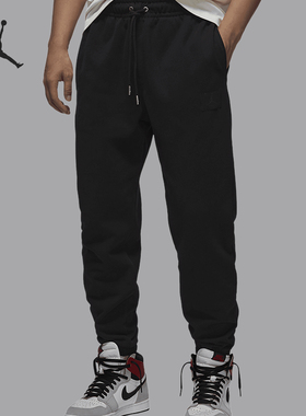 Nike/耐克官方正品JORDAN男士运动束脚休闲薄绒长裤FV7252-010