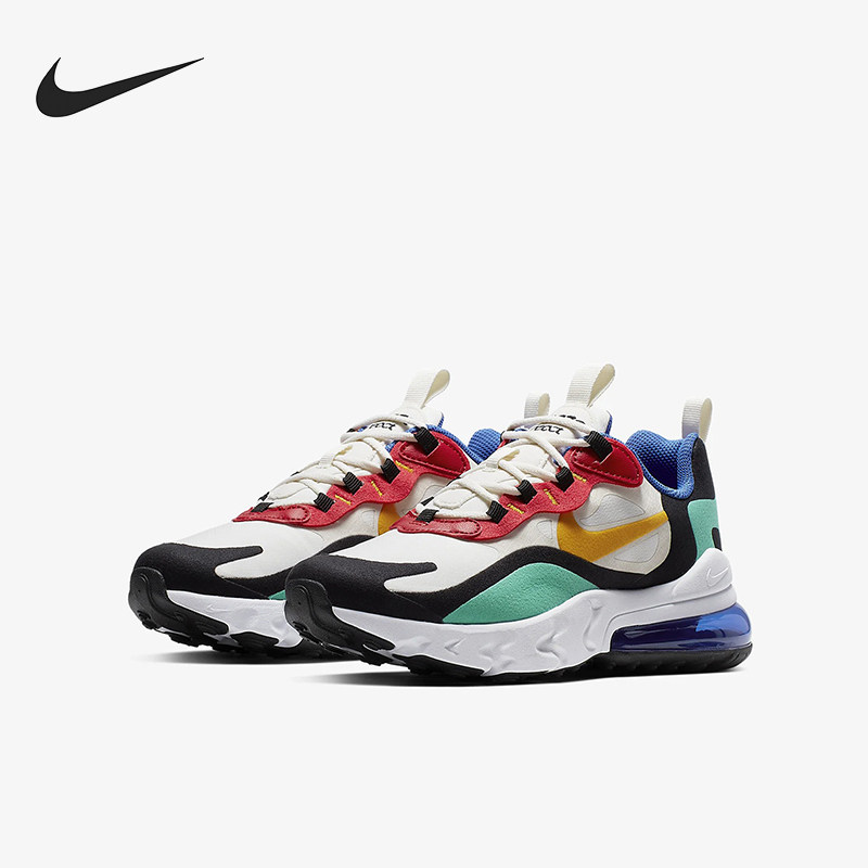 Nike/耐克正品AIRMAX270REACT新款白红色经典鞋跑步鞋BQ0103-01