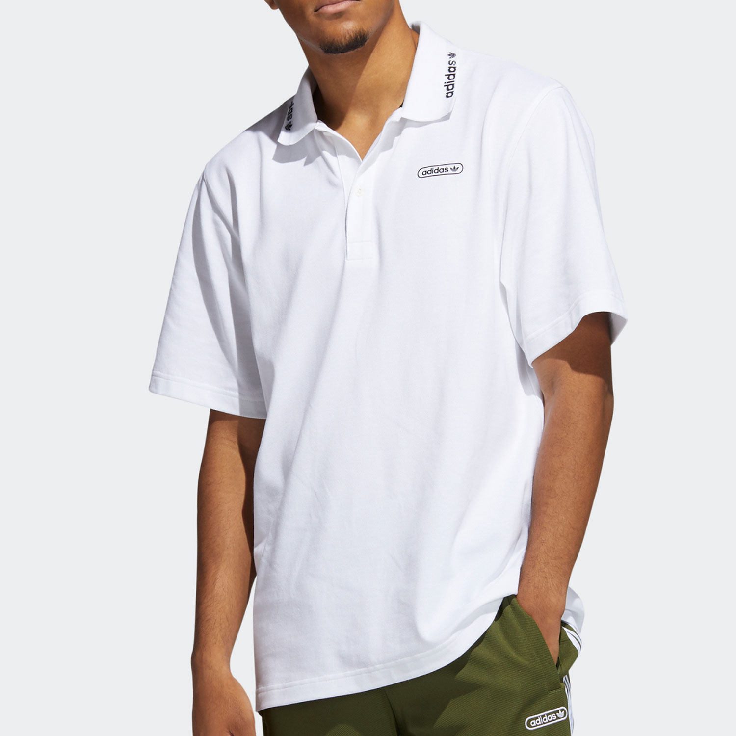 Adidas/阿迪达斯正品夏季男子宽松透气休闲运动POLO衫GN3835,运动服/休闲服装,运动POLO衫,淘宝优惠券,粉丝福利购,淘宝优惠卷