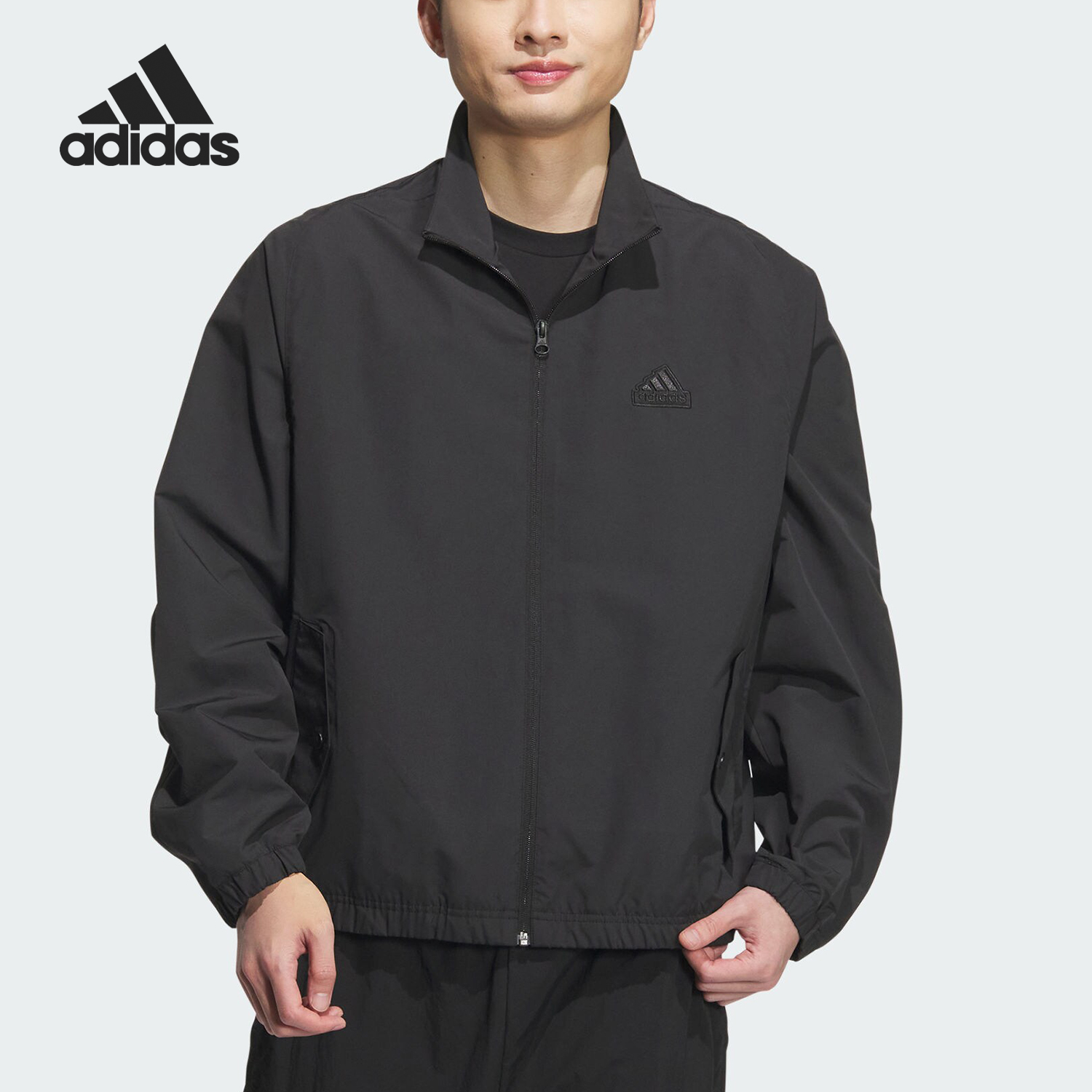 Adidas/阿迪达斯正品新款男女宽松梭织运动训练外套JI6657