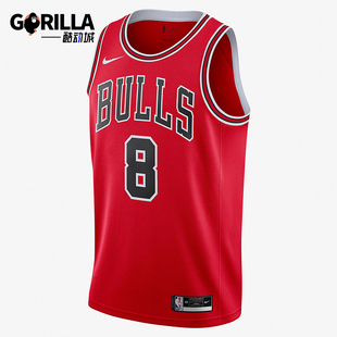 Nike/耐克正品秋冬新款男士圆领篮球印花运动球衣CW3660-660