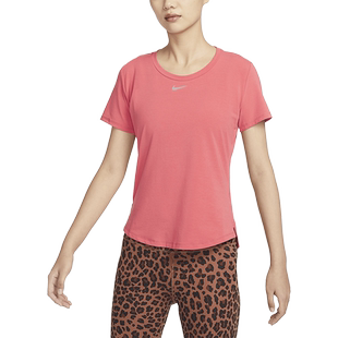 Nike/耐克官方正品当季新款女子瑜伽训练运动短袖T恤 DD0619-655