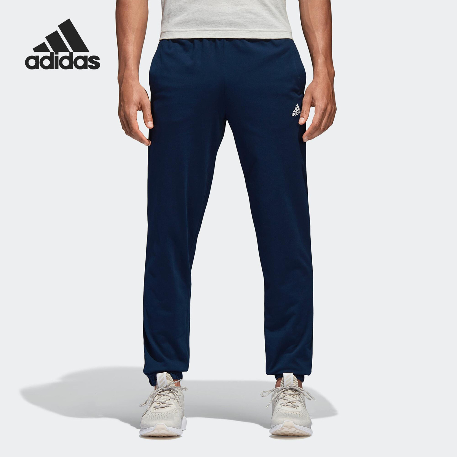 Adidas/阿迪达斯正品当季新款男子休闲运动裤小脚长裤 BK7407