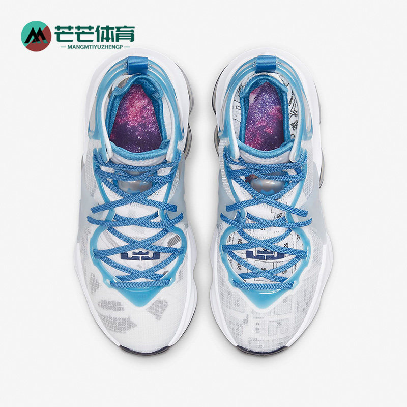 Nike/耐克正品LEBRON詹姆斯19女子GS大童运动篮球鞋 DD0418-100