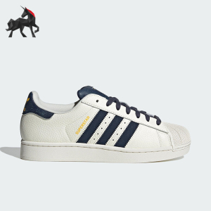 Adidas/阿迪达斯正品三叶草男女运动皮革经典低帮休闲板鞋JR6989