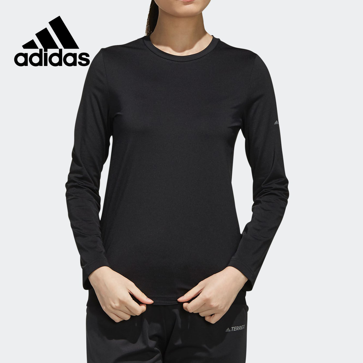 阿迪达斯女子正品长袖T恤断码特价GT9024 CF5655 DM1749