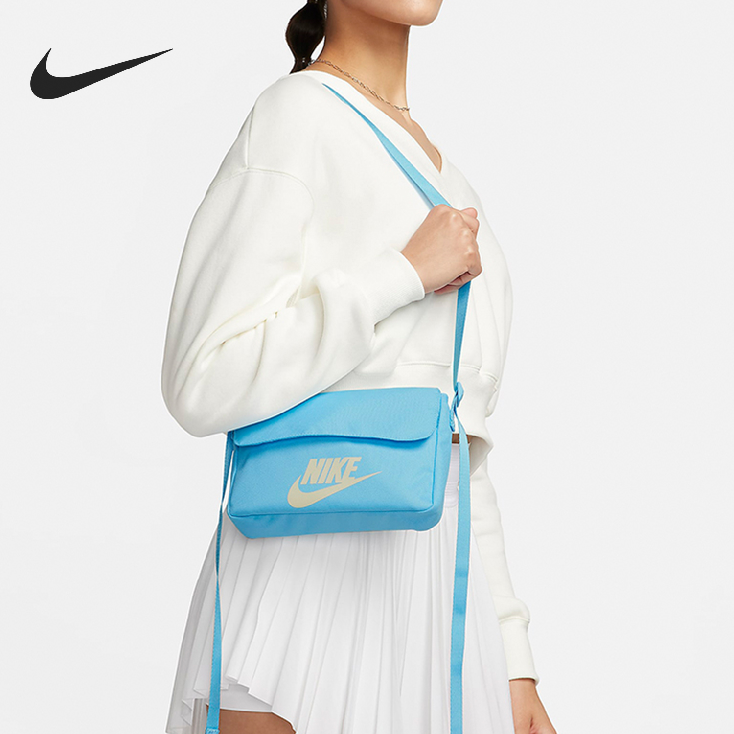 Nike/耐克正品新款女士简约休闲单肩斜挎包CW9300-407,运动包/户外包/配件,挎包/拎包/休闲包,淘宝优惠券,粉丝福利购,淘宝优惠卷