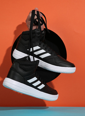 Adidas/阿迪达斯正品休闲男子时尚潮流高帮轻便运动鞋 GZ4854