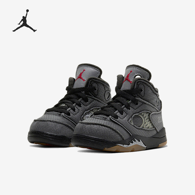 Nike/耐克官方正品Off-White x Jordan婴童运动篮球鞋CV4828-001