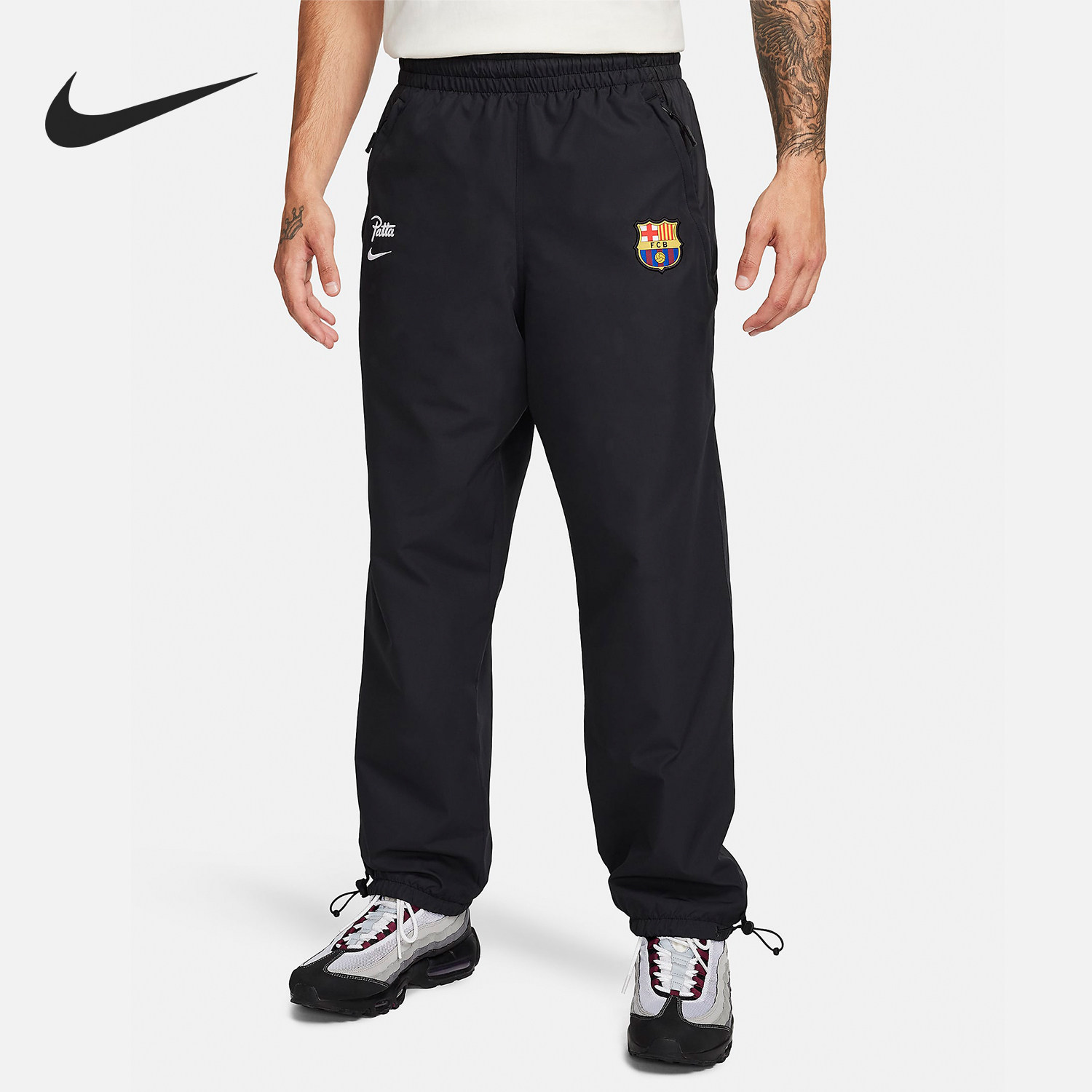 Nike/耐克官方正品当季新款男子时尚经典巴萨足球运动长裤FQ4278