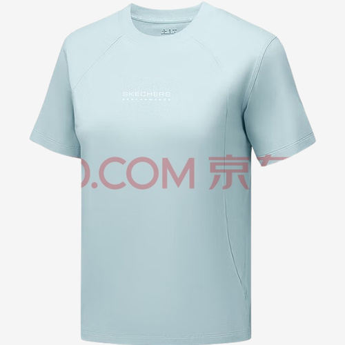 Skechers斯凯奇正品儿童舒适运动系列圆领短袖T恤P325W075-01N0