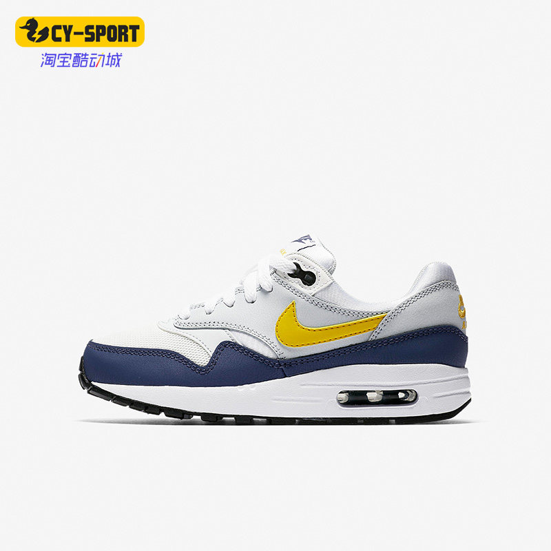 Nike/耐克正品新款女子GS大童透气运动缓震气垫跑步鞋807602-107