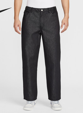 Nike/耐克正品2026春季款男士牛仔直筒运动长裤IB2993-010