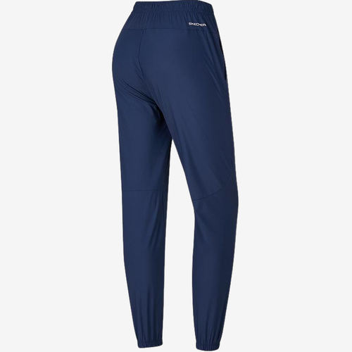 Skechers斯凯奇正品女款中腰束脚针织舒适运动裤P224W015-02MZ