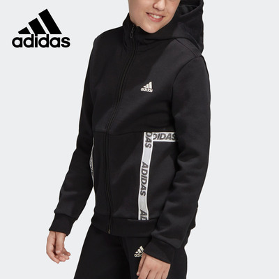 Adidas/阿迪达斯正品大童YB SID BR FZ HD针织运动休闲茄克FK4818