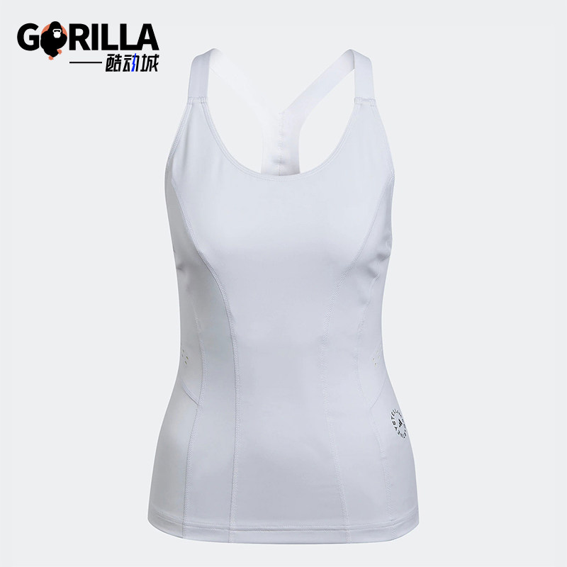 阿迪达斯女士健身瑜伽运动背心