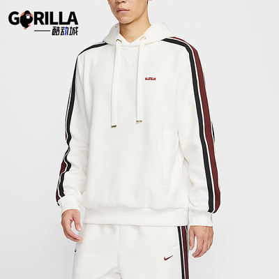 Nike/耐克正品冬季男士套头宽松加绒连帽针织运动卫衣HV3404-133