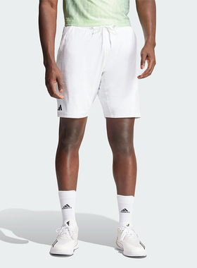 Adidas/阿迪达斯正品网球大满贯系列男士经典透气运动短裤IQ4731