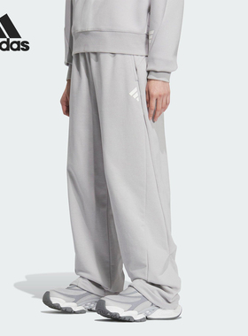 Adidas/阿迪达斯正品新款女士针织宽松保暖运动休闲裤JY8073