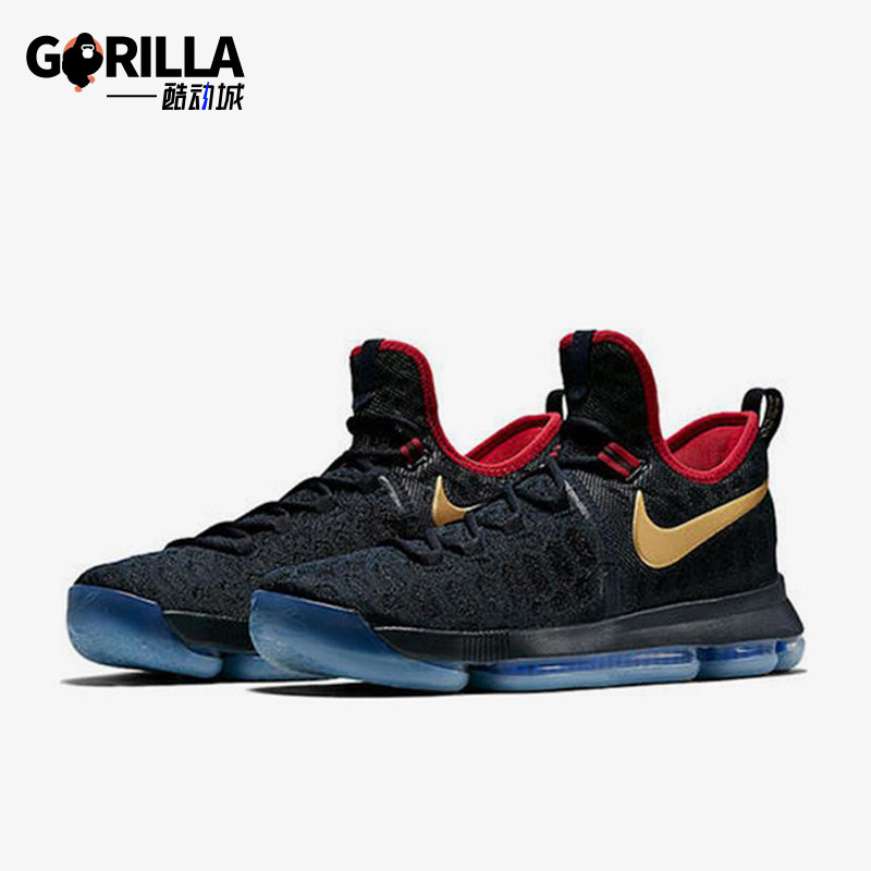 Nike/耐克正品KD 9男士系带透气耐磨实战篮球鞋843396-470