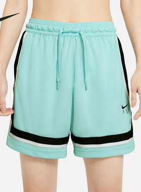 Nike/耐克正品 当季新款女子时尚篮球运动系带短裤 CK6600-382