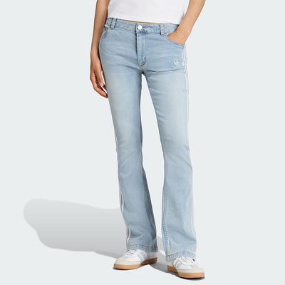 Adidas/阿迪达斯正品三叶草女士修身经典时尚休闲梭织长裤KE9801