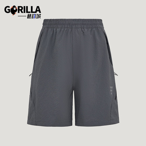 Adidas/阿迪达斯正品FOSWOVENSHORTS新款男经典灰色短裤KZ5434