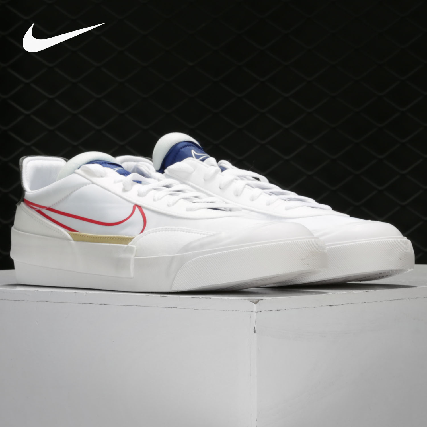 Nike/耐克正品DROP-TYPE 男子低帮系带时尚休闲运动板鞋CQ0989