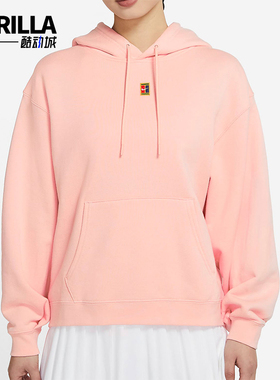 Nike/耐克正品2025秋季款女士日常连帽套头耐穿卫衣CK8448-800