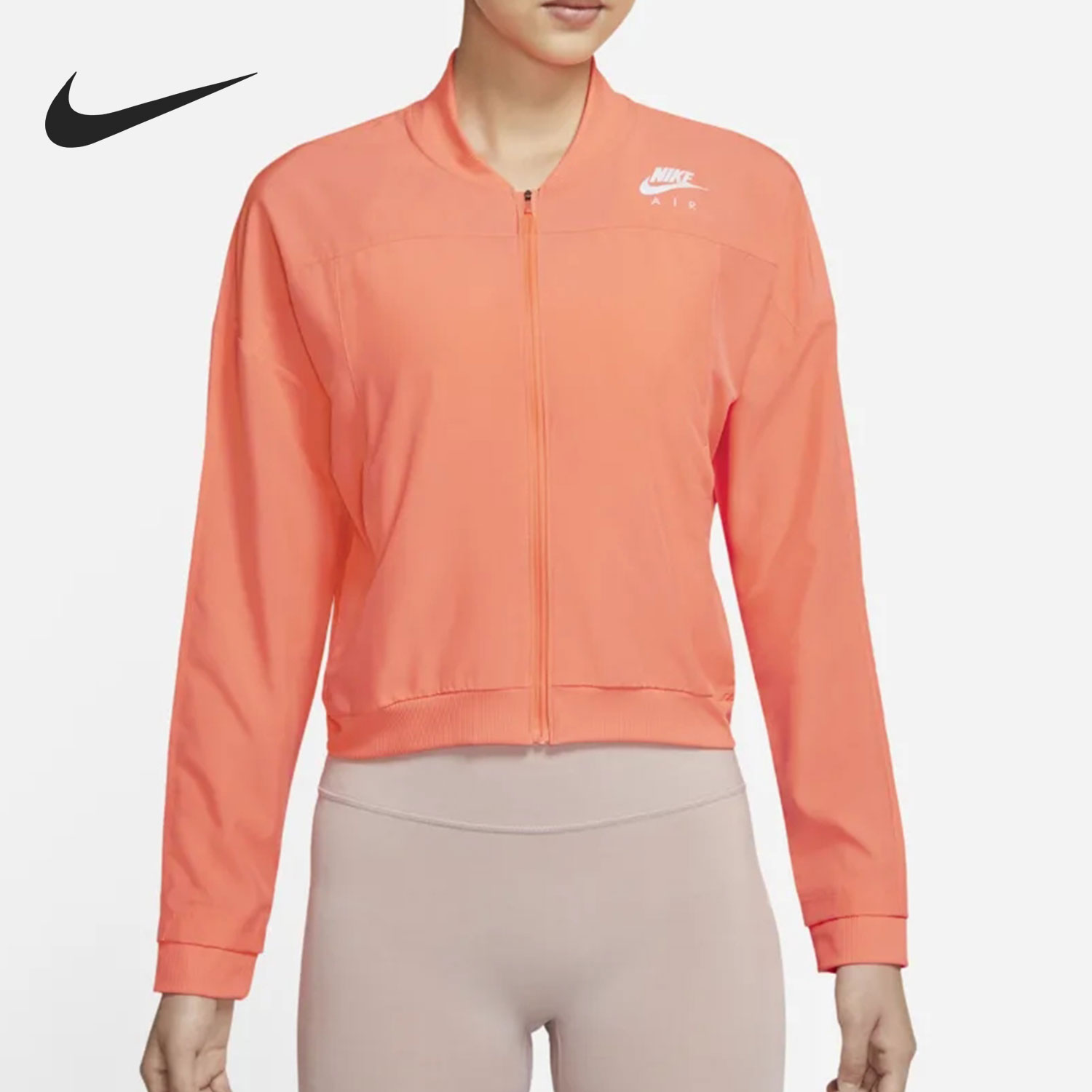 Nike/耐克正品新款女子舒适休闲跑步训练运动夹克外套 CZ9143-854