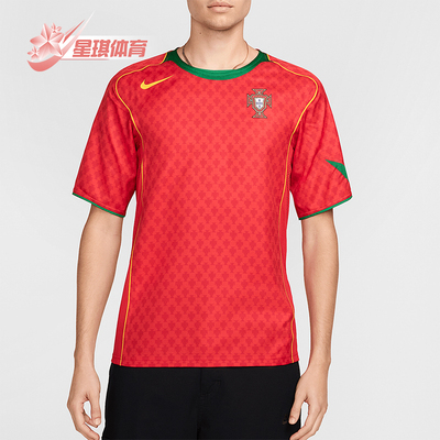 耐克男士圆领训练运动足球短袖