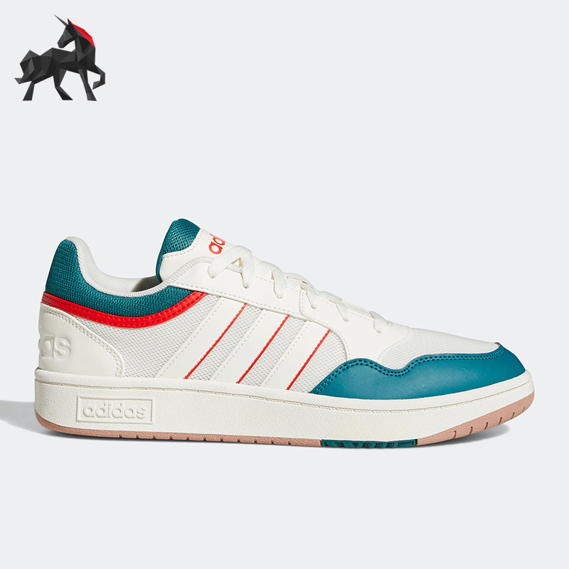 阿迪达斯男女低帮运动休闲板鞋