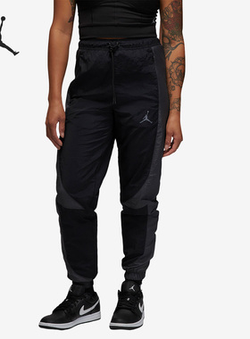 Nike/耐克官方正品Jordan男子梭织透气系带束脚运动长裤DX9374