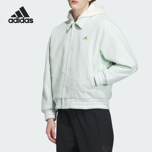 Adidas/阿迪达斯正品新年龙年款男士运动宽松连帽外套IT0211