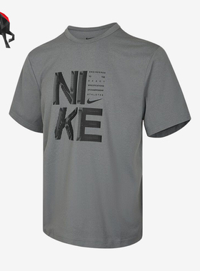 Nike/耐克正品HYVERSE新款男灰黑色轻盈经典短袖T恤IF2779-084