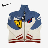 复古学院风针织休闲男女运动夹克BV4615 Nike 耐克正品 110