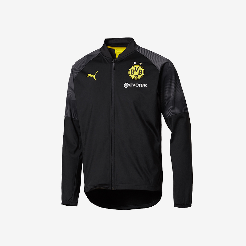 Puma/彪马正品BVB Jacket多特蒙德男士足球夹克外套754535-02