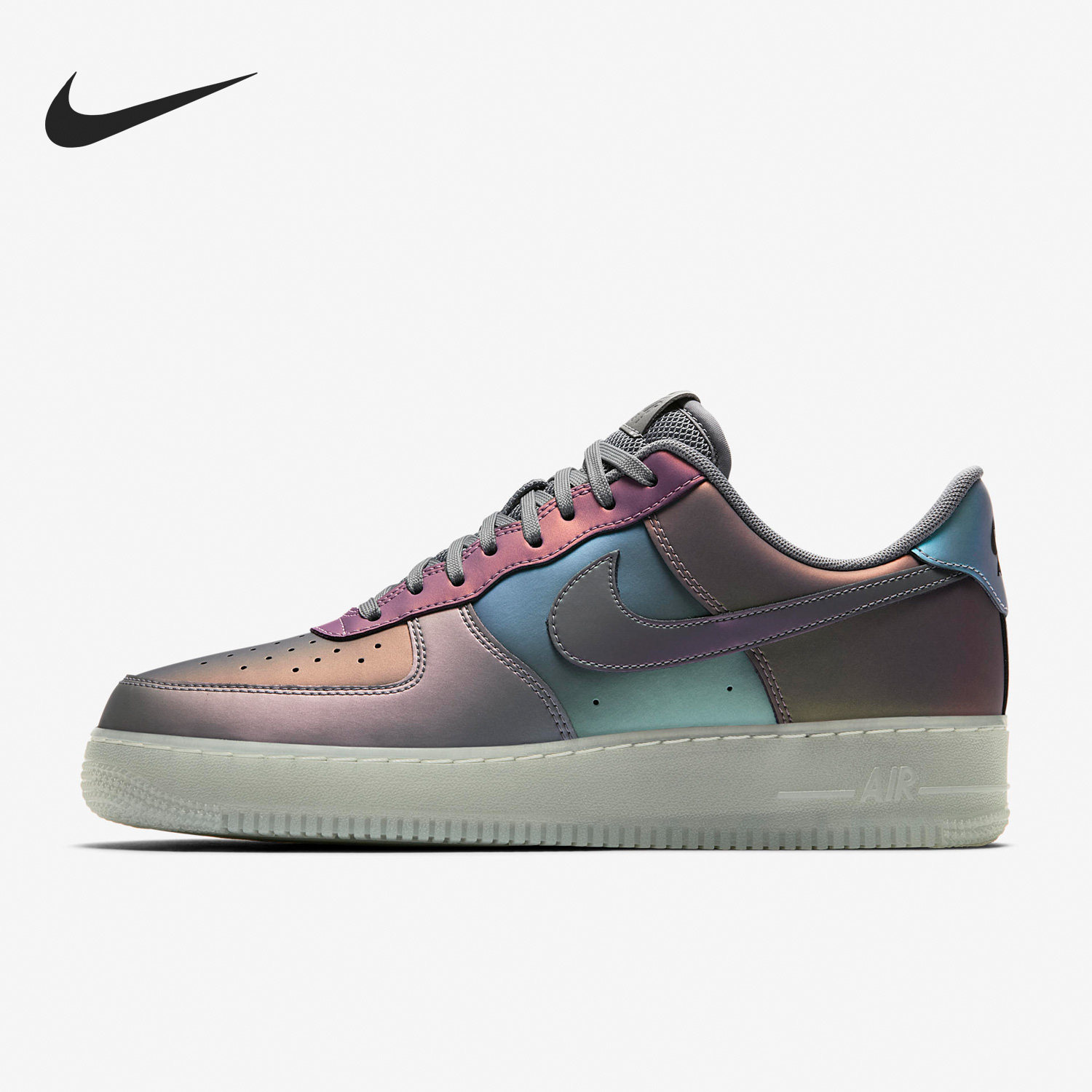 Nike/耐克正品 Air Force 1 男子减震耐磨休闲板鞋718152-019