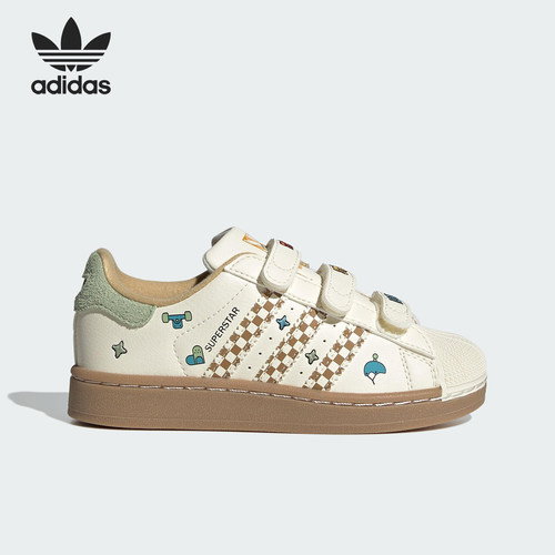 Adidas/阿迪达斯正品SUPERSTARICF新款儿童经典游乐场板鞋JS2470