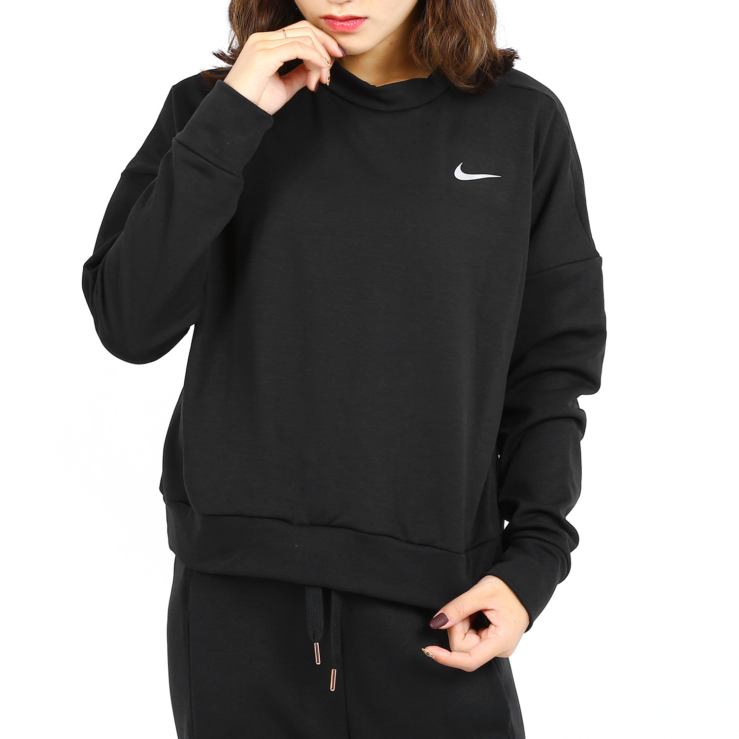 Nike/耐克正品春秋新款针织加绒保暖运动卫衣套头衫 943521