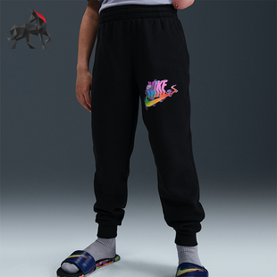 IO0751 Nike Fleece大童弹性加绒舒适针织长裤 Club 010 耐克正品
