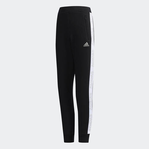 Adidas/阿迪达斯正品YG KNIT PNT女大童装训练针织长裤DM7109