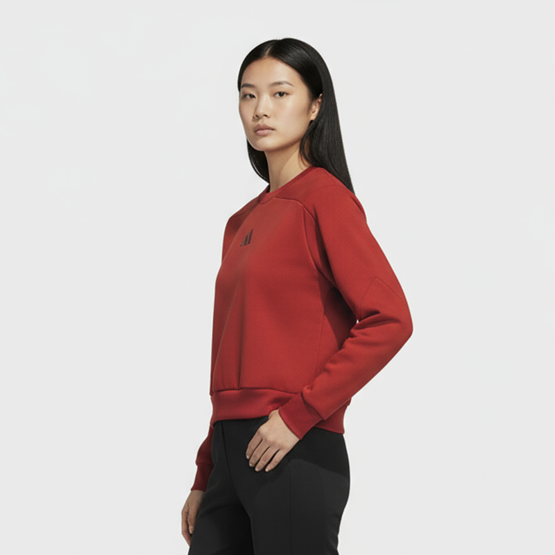 Adidas/阿迪达斯官方正品秋冬新款女士时尚圆领短裤卫衣JM8763,运动服/休闲服装,运动卫衣/套头衫,淘宝优惠券,粉丝福利购,淘宝优惠卷
