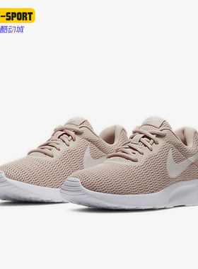 Nike/耐克正品TANJUN新款女粉白色简约经典低帮跑步鞋812655-202