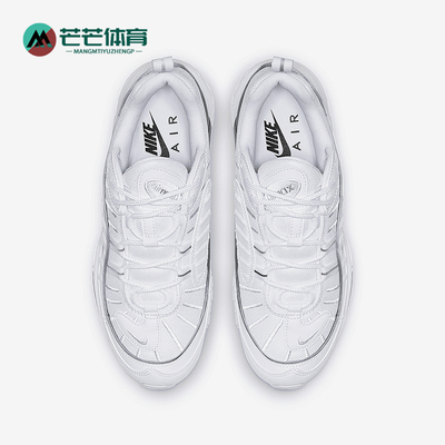 Nike/耐克正品Air Max 98 女士透气回弹简约运动跑步鞋AH6799-114