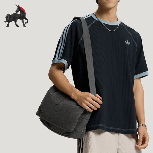 Adidas/阿迪达斯正品三叶草男女休闲单肩包LD6377