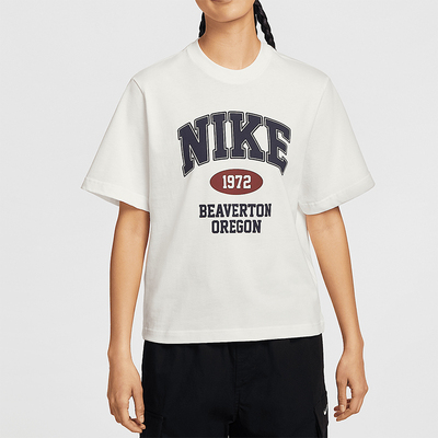 Nike/耐克正品夏季新款女士印花休闲经典圆领短袖T恤IH0825-133