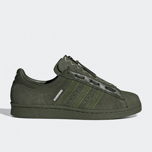 Adidas/阿迪达斯正品三叶草新款男女时尚贝壳头板鞋GX1401