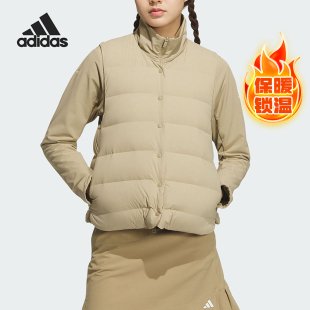 女士户外三合一立领羽绒背心IM7255 新款 Adidas 阿迪达斯正品